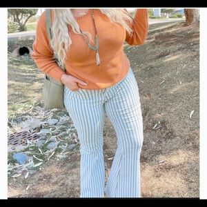 Judy Blue amazing pinstriped jeans .. These are made to make a statement!